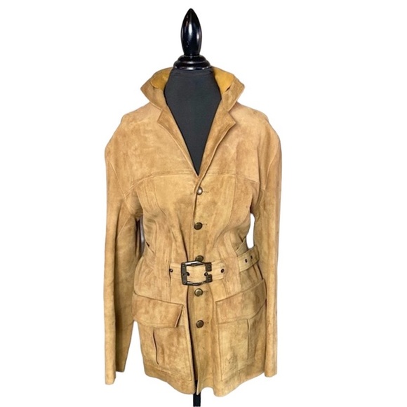 VTG ALEKSANDER SUEDE UTILITY COAT - Picture 3 of 17